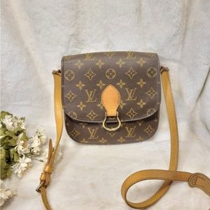 Authentic Louis Vuitton Saint Cloud MM crossbody shoulder bag